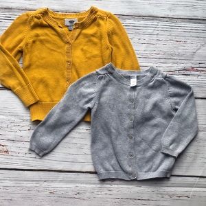 2 old navy button up cardigans